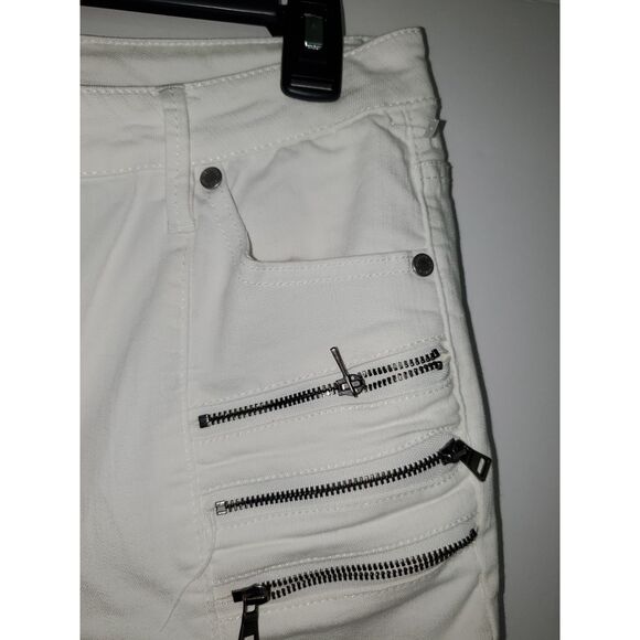 Jennifer Hudson Soho Jeans Leggings High Waist Curvy Fit Triple Zip Size 12 - Picture 6 of 10